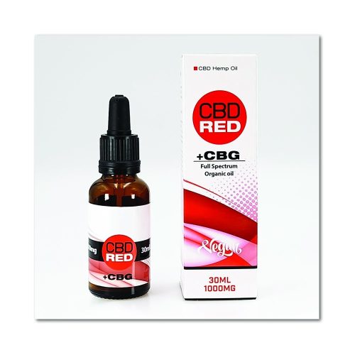 CBD RED Full spectrum CBD+CBG olaj 1000 mg 30 ml.